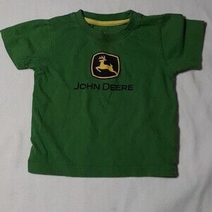 John Deere t-shirt 18 months boys top baby toddler farm tractor